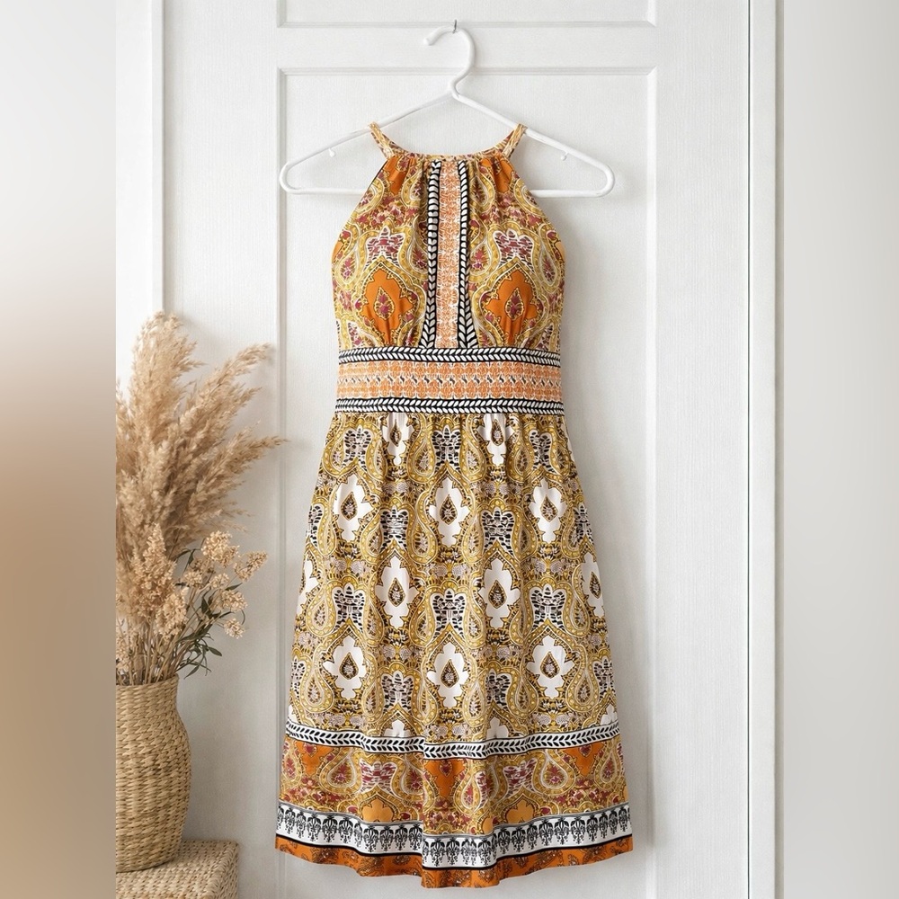 EUC Jessica halter dress size 4